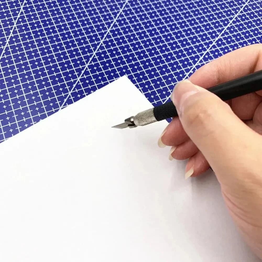 PP Cutting Mat Patchwork Workbench Cutting Mat Manual for Sewing DIY Knife Engraving Leather Tagliere On One Side
