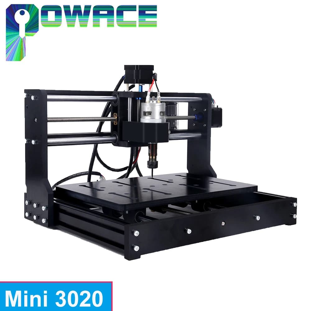 PCB 2 milling machine in 1 for GRBL 3020 CNC laser engraver with 3 DIY axles