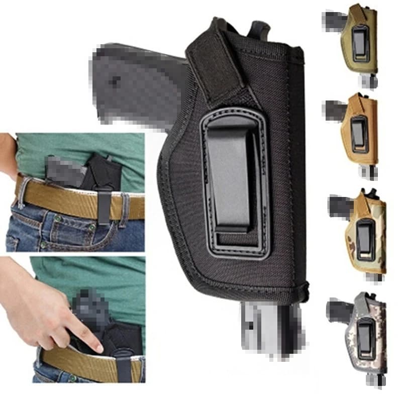 CS Field Stealth Tactical Small Waist Cover Tactical Pistol Holster Airsoft Portable Concealed Carry Gun Bag