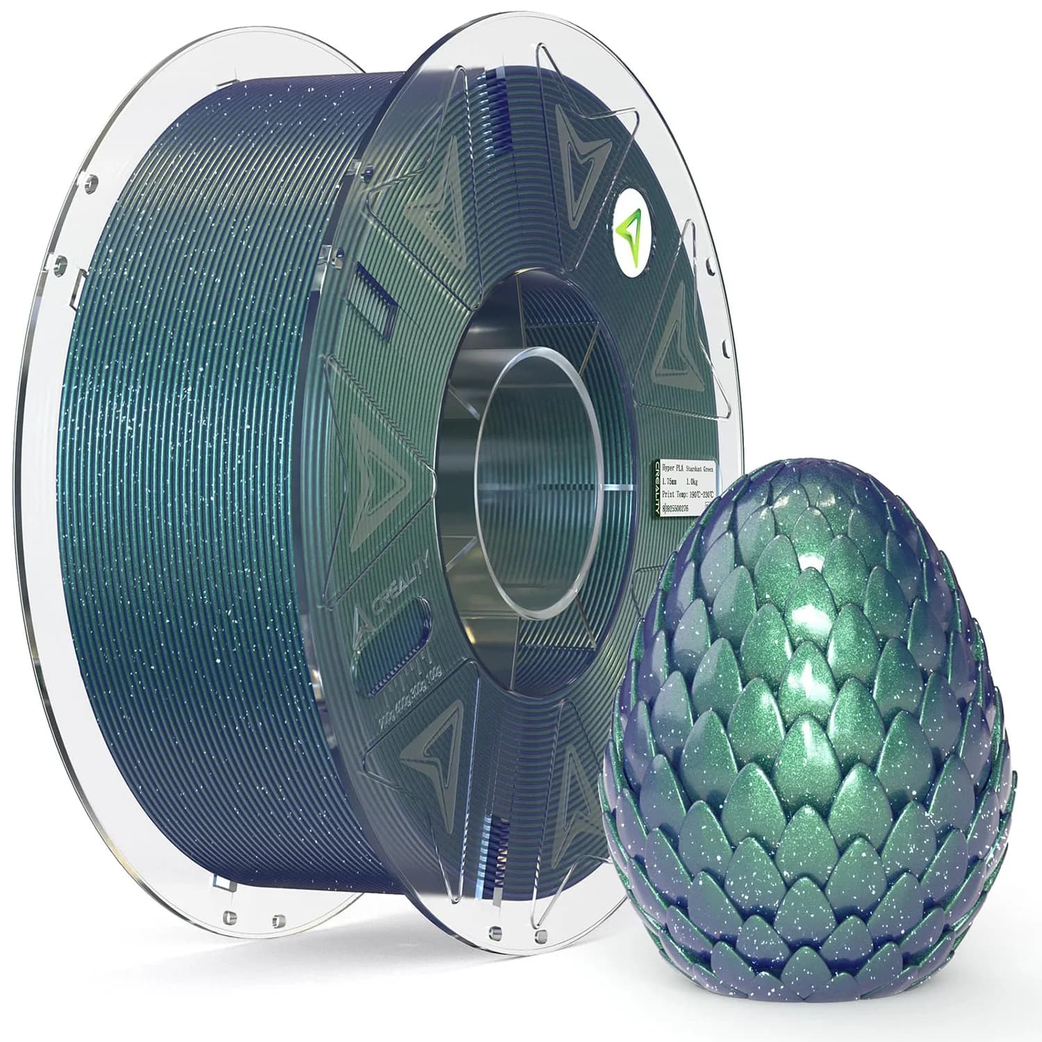 Creality Starry Galaxy PLA 3D Printer Filament With Smart RFID 1.75mm 1kg High Speed 30-600mm/s Filament Fit Most 3D Printers