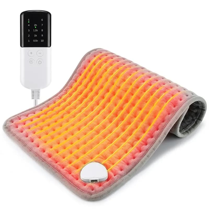 ABJI-For Legs Back Hands Warmers 30X60cm Electric Blanket 9 Levels Hot Compress Pad Adjustable Temperature Fast Heating B US Plu