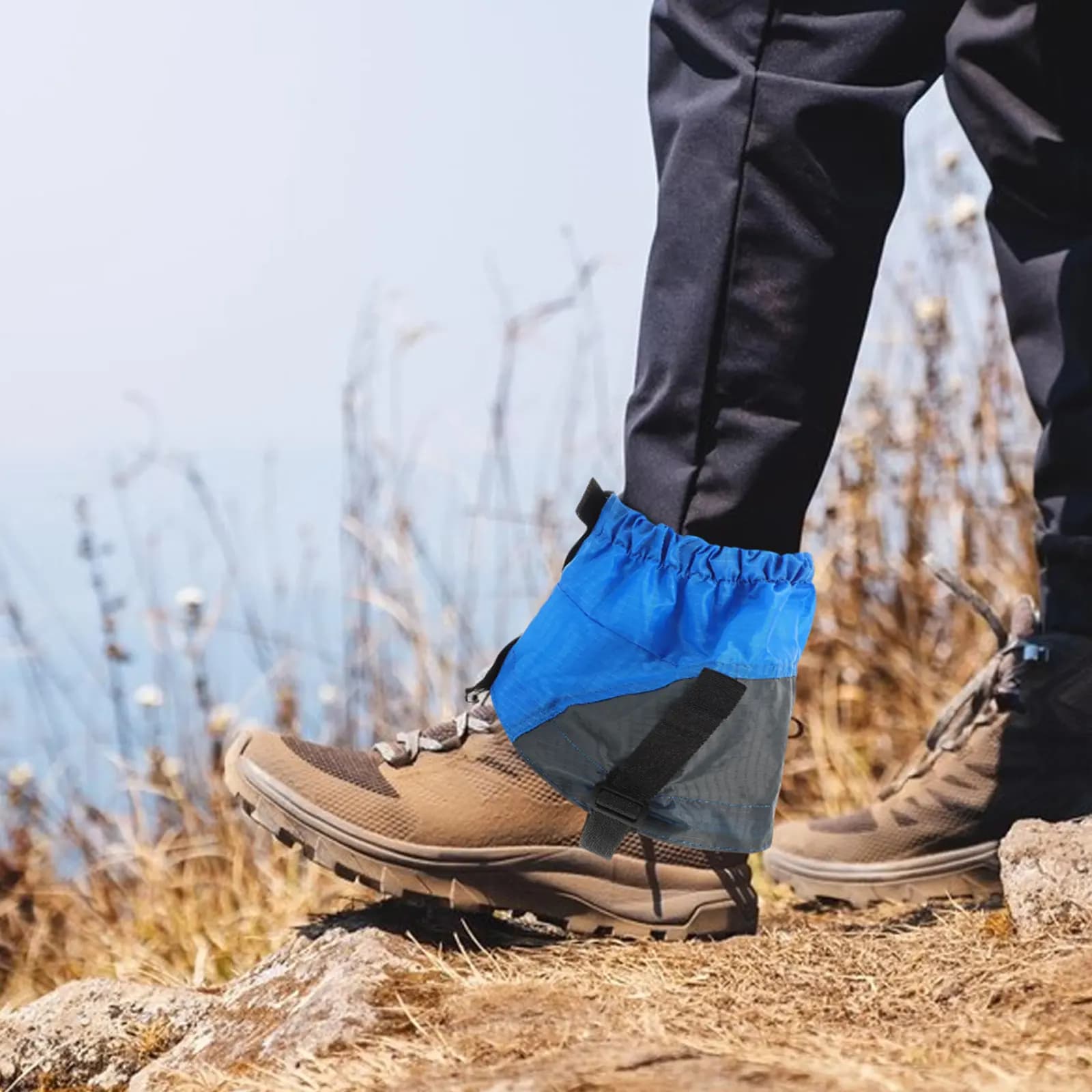 1 pair Gaiters Breathable Outdoor Hiking Leg Halloween Christmas New Year Gaiters Hiking Ankle Gaiters Boot Cover Boot Covers