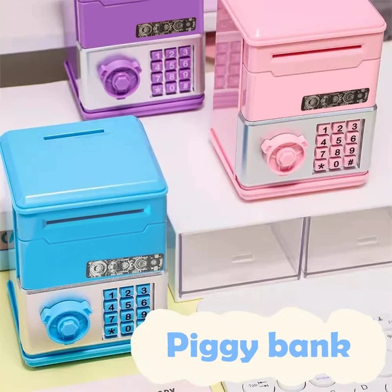 Fashion Creative Mini Size Savings Bank Children's Storage Piggy Bank Girl Storage Box Toy Birthday Gift