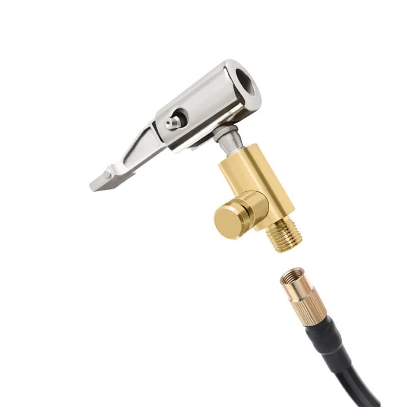 Ugello per pneumatici per Xiaomi Air Car Pompa Punta Valvola per pneumatici Valvola di gonfiaggio Connettore Adattatore clip-on Accessori Conversione ugello