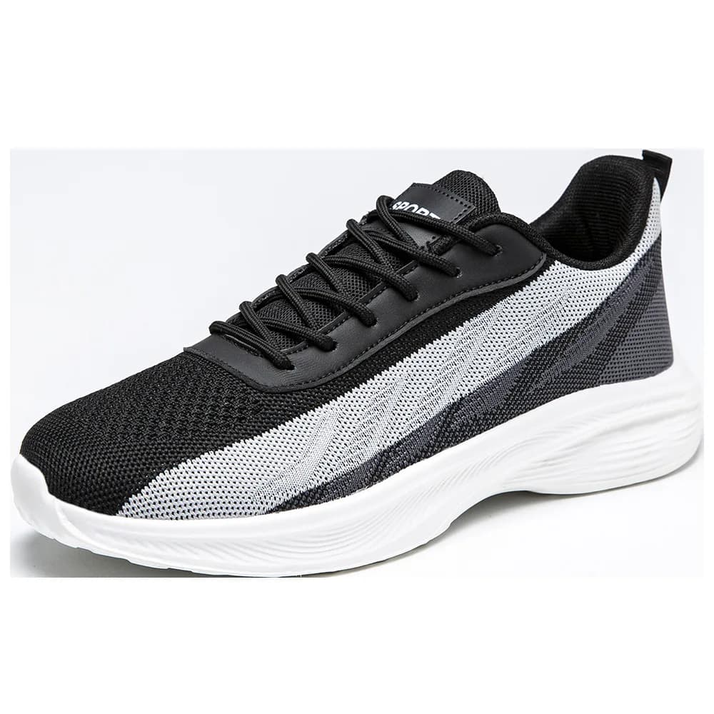 Scarpe sportive casual da uomo con suola morbida Scarpe da ginnastica con assorbimento degli urti per uomo Scarpe da corsa da uomo traspiranti in mesh Scarpe da ginnastica da uomo