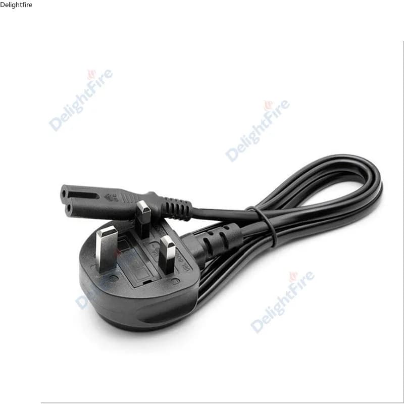 Cavo di Alimentazione Tipo G UK 1.5m 5m IEC320 C7 Forma 8 Cavo di Prolunga AC Britannico per HP Dell Notebook Laptop LG TV