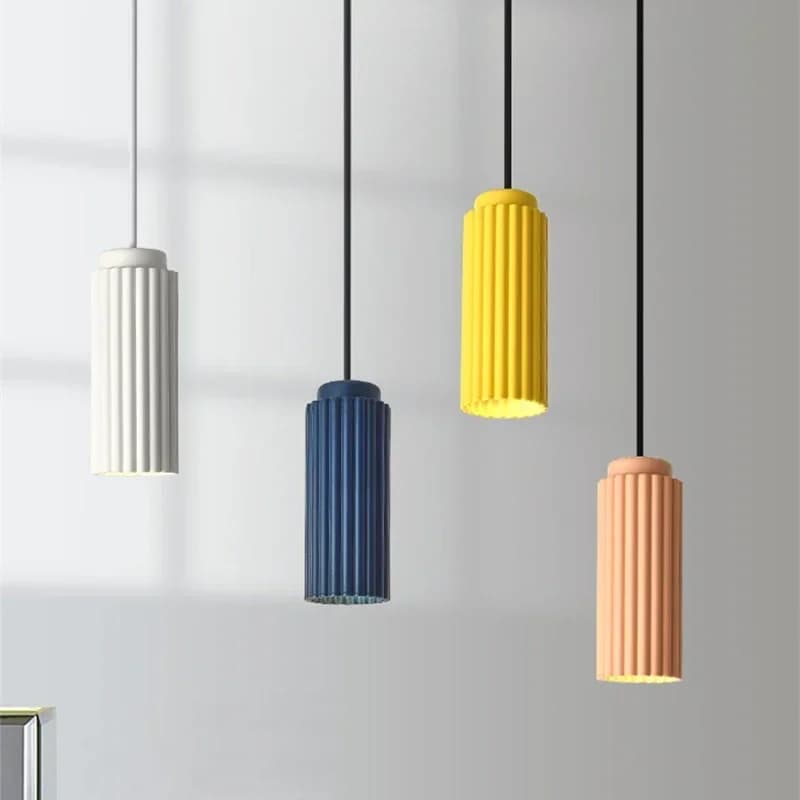 Lampada a sospensione moderna Comodino a LED Creativo Nordico Ristorante Bar Tavolo Illuminazione Lampada da arredamento per hotel studio camera da letto principale a lunga linea