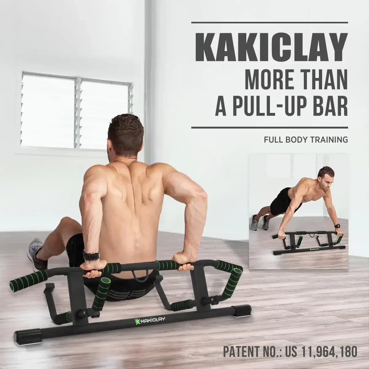 [XMSJ-Stock Limited, Buy Now! Bestseller 2025: Multi-Grip Traction Bar Updated with Smart Larger Hooks Technology - Original USA