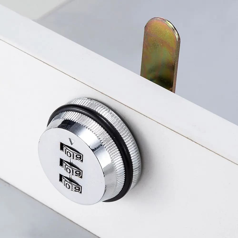3 Digit Security Password Keyless Drawer Cam Lock Combination Coded Door Cabinet Home Hardware Zinc Alloy Mail Box