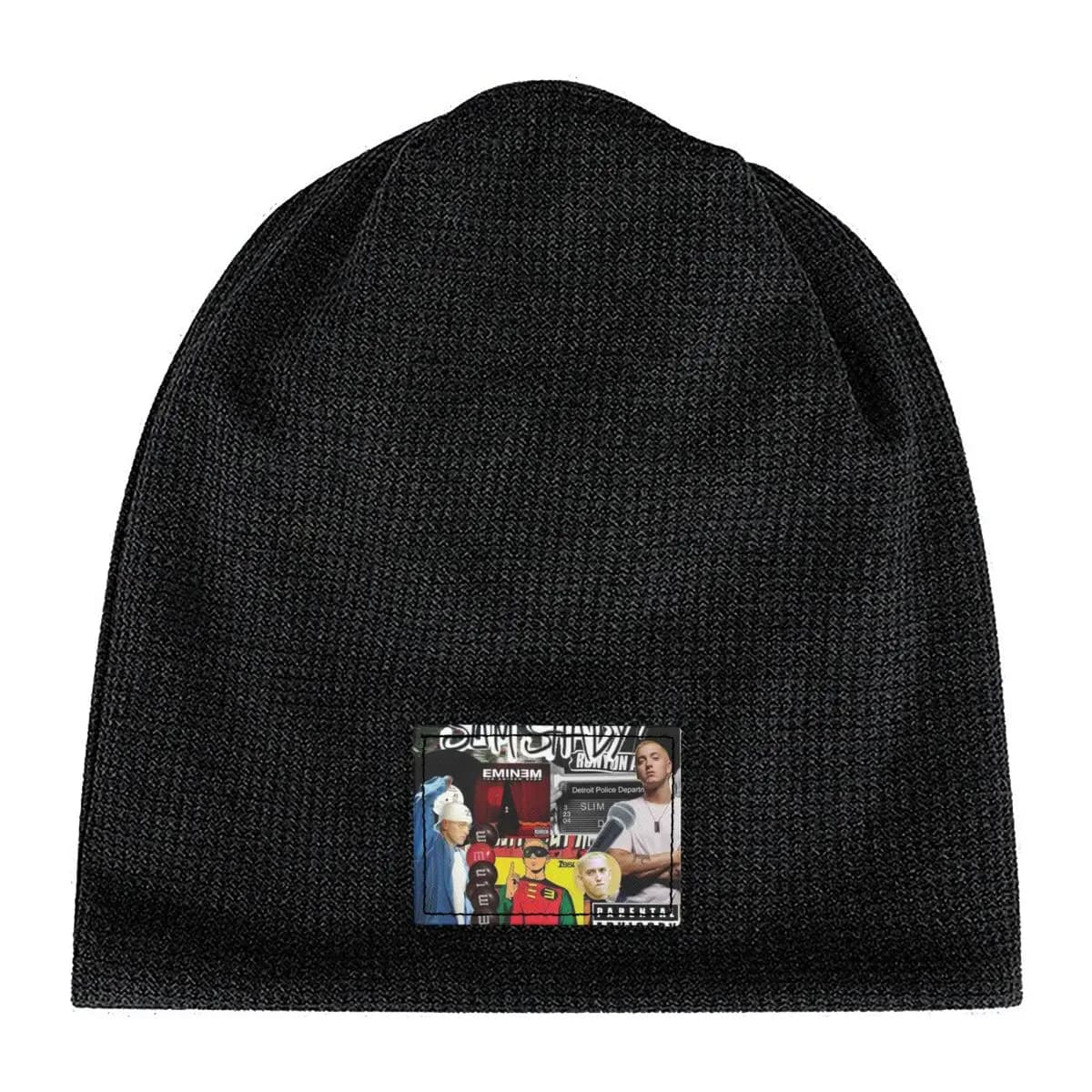 Rapper Rap God Eminem Unisex Adult Beanies Caps Fleece-Lined Bonnet Hat Warm Fashion Autumn Winter Outdoor Skullies Hats