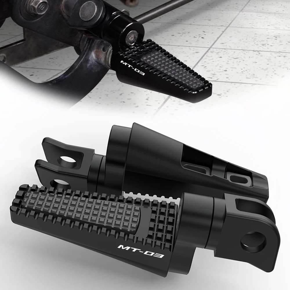 Misura Per Yamaha MT-03 2005-2014 2015 2016 Moto Anteriore o Posteriore Pedane Pedane Pedale Pedane Regolabili Pedali Pedane