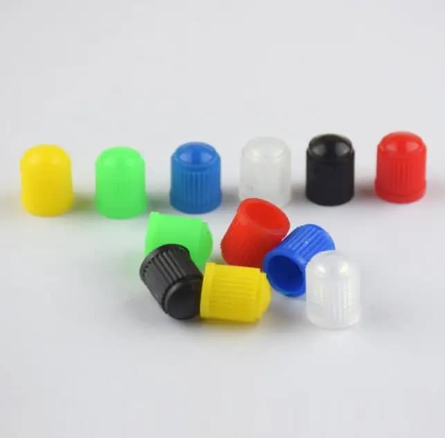 10-50 Pezzi Tappi Valvola Pneumatici in Plastica, Coperture Antipolvere Universali per Valvole di Auto, Biciclette, Camion, Moto e Ruote Auto