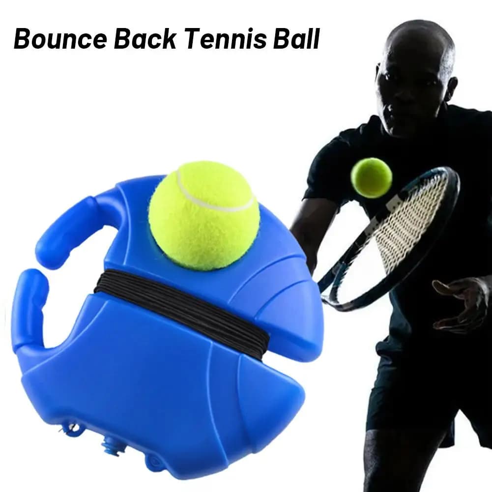 Palla da rimbalzo per autoapprendimento Allenatore da tennis Allenamento Strumento primario Esercizio Palla da tennis Esercizio da tennis indoor