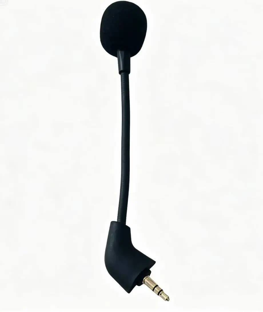 Microfono di ricambio per HyperX Cloud, Cloud X, Cloud II, Cloud Core, Cloud Pro Silver Gaming Microphone