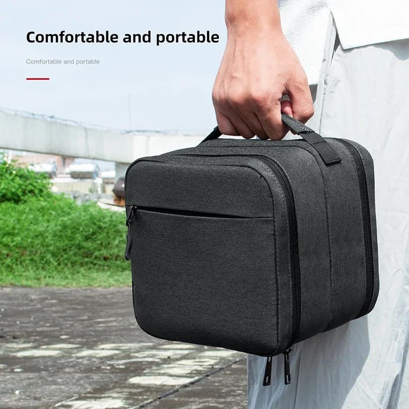 Portable Case Dual Layer Storage Space Handbag for DJI Goggles 2 Battery for DJI AVATA Drone Accessories Bag
