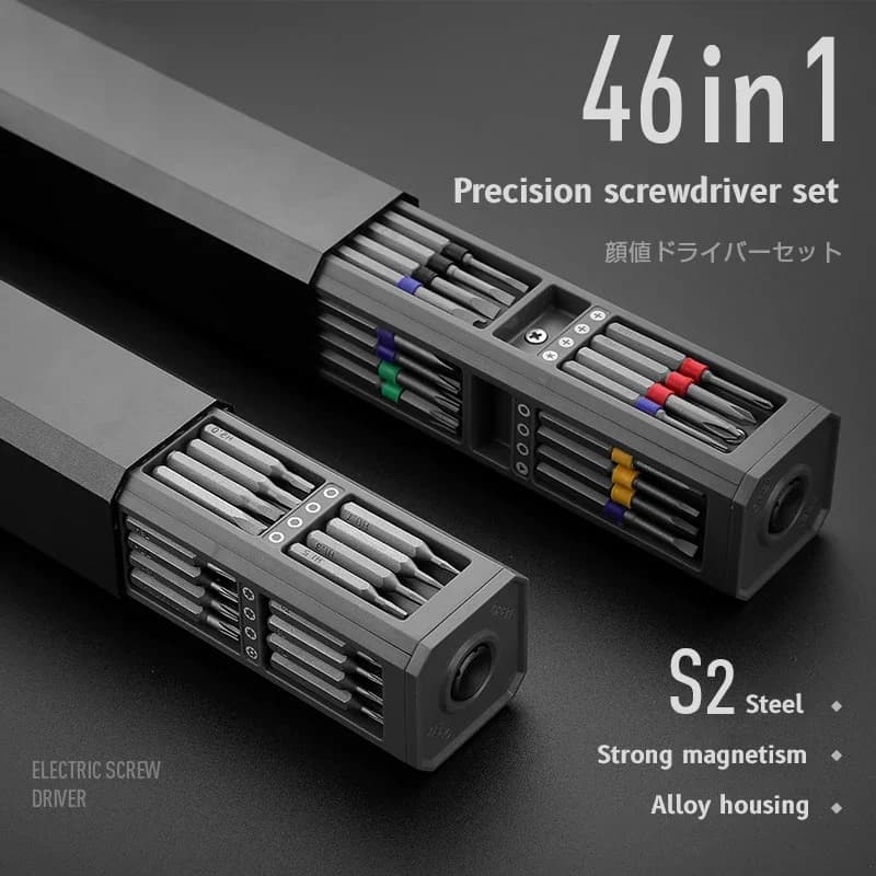 Set di cacciaviti di precisione 8/25/30/40/44/50/71 in 1 Torx Hex Phillips cacciavite magnetico telefono orologio portatile mini strumenti di riparazione