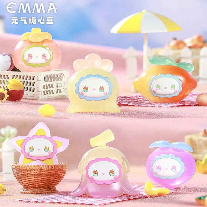 Genuino Emma Secret Forest Jellybean Jolt Series Mini bambola scatola cieca giocattolo figura anime Kawaii sorpresa scatola misteriosa regalo di compleanno