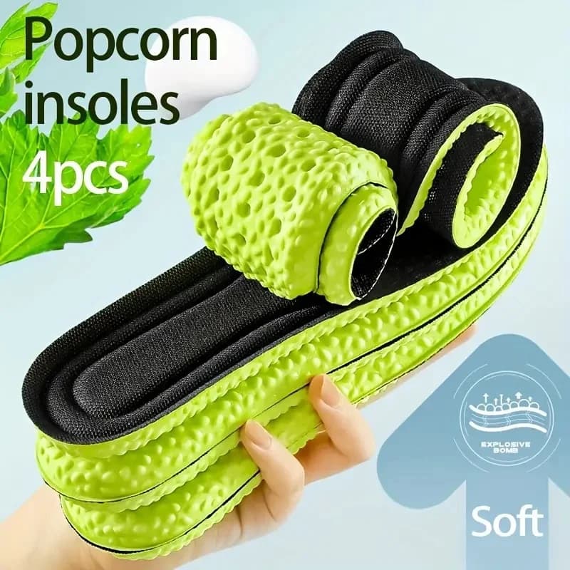 2 pairs of racing sports suns for shoes, soft, cushioning, support for arch, model for plantar bundles, soles for feet, soles for shoes