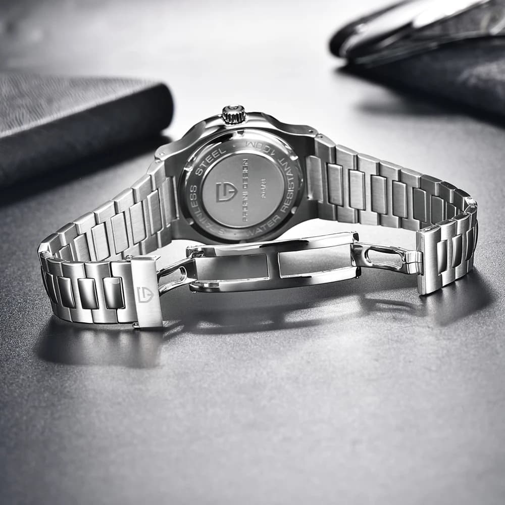 PAGANI DESIGN 2026 New Classic Mechanical Watch Men Luxury Stainless Steel Waterproof Watch sapphire Crystal Automatic Watch For Men EU Local Shipping