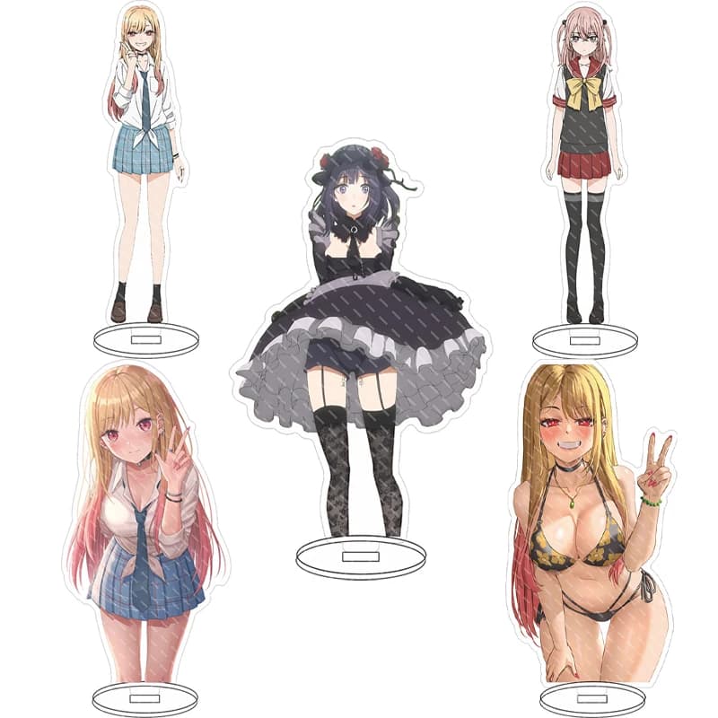 16CM Anime My Dress-Up Darling Marin Kitagawa Sajuna Inui Sajuna Inui Wakana Gojo Acrylic Stand Figure Cos Ornaments Gifts