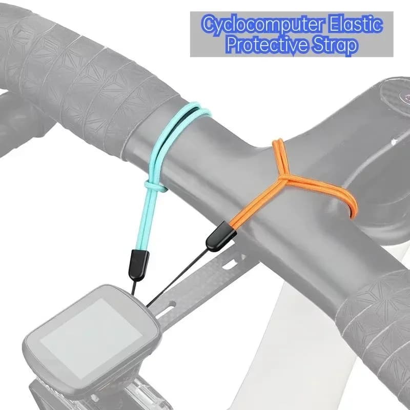 Elastic Anti-lost Short Hanging Lanyard For Bicycle Code Table Navigation Device USB Cable Portable Protective Strap Rope