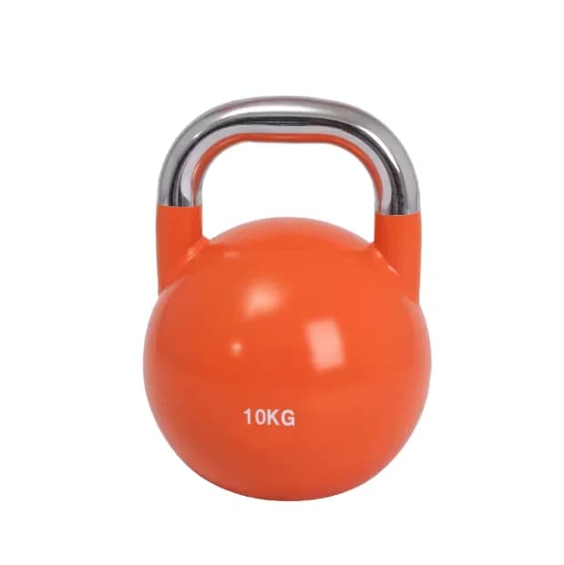 Kettlebell in Ferro Resistente, Antiruggine, con Impugnatura Antiscivolo, Ideale per Allenamento Funzionale di Forza per Tutto il Corpo