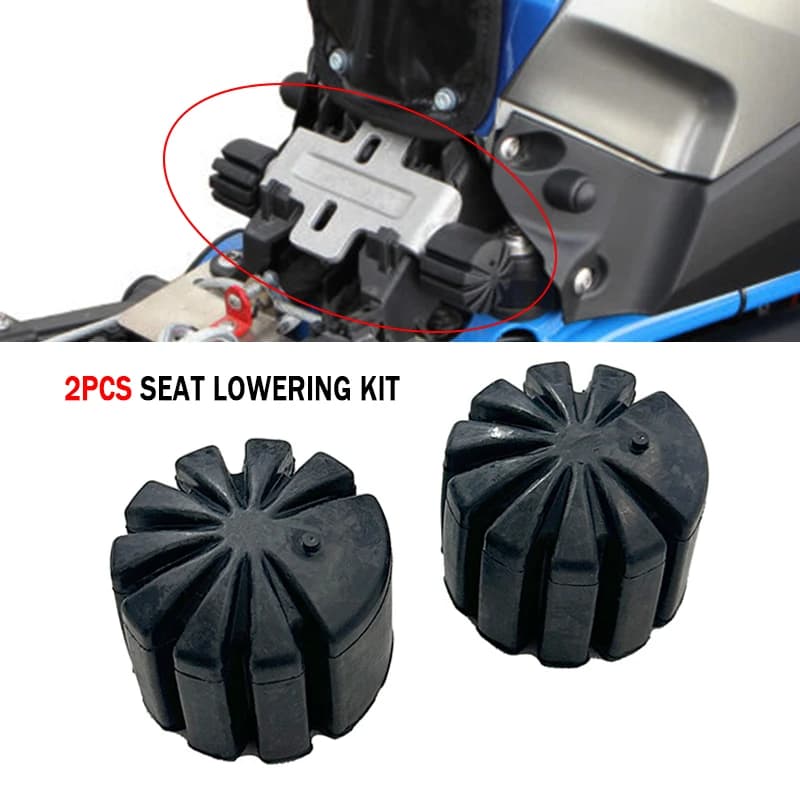 Per BMW R1200RT R1250RT R 1200 RT R1250 RT 1250RT Kit di abbassamento sedile pilota in gomma K1600GT K1600B R1200GS 1250GS LC ADV Moto
