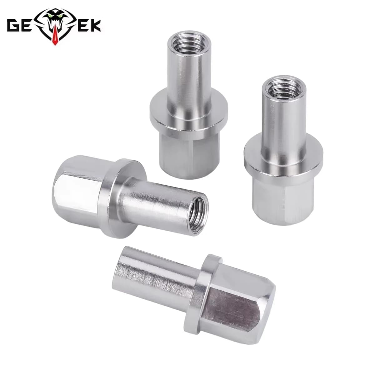 Dado della colonna di estensione dell'adattatore dell'azionamento del mozzo ruota esagonale da 12 mm in acciaio inossidabile 12/15/17/20/25mm per parti 1/10 RC Crawler Car Axial SCX10