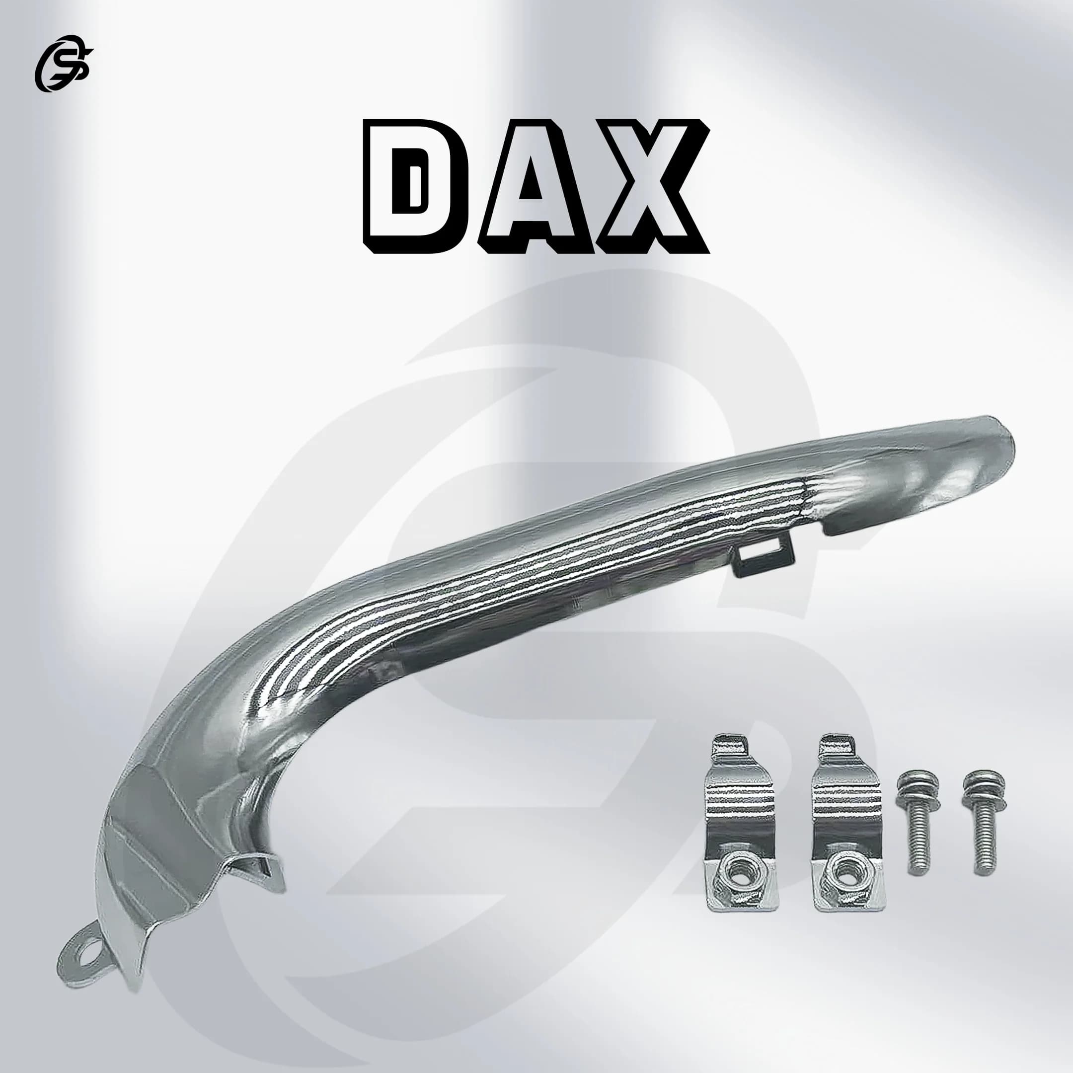 Tubo di scarico Scudo caldo CT70 Copertura termica marmitta ST70 Scudo termico Parti per motocicli Parti DAX CT70 ST70