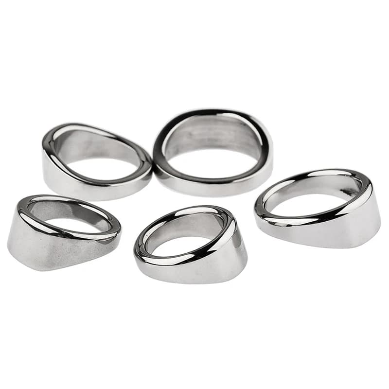 diLM di Men's stainless steel penis ring, sex toy, sexual stimulation device, bevelled design, man's cockring, chastity, foreskin, glans