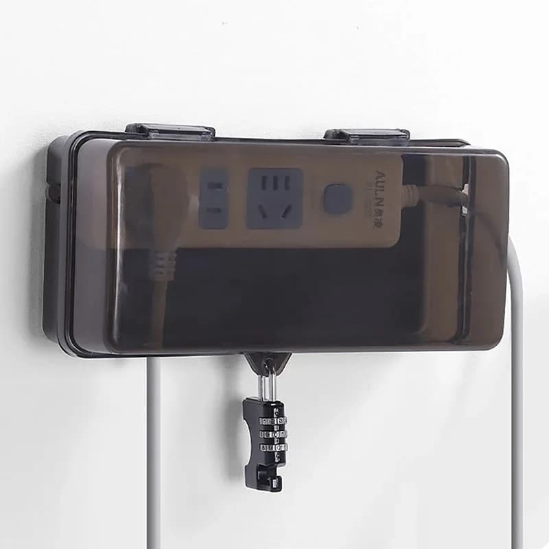 1Pc Waterproof Outdoor Electrical Box Rain Proof Weather Proof Cable Management Plug Box For Wiring Board
