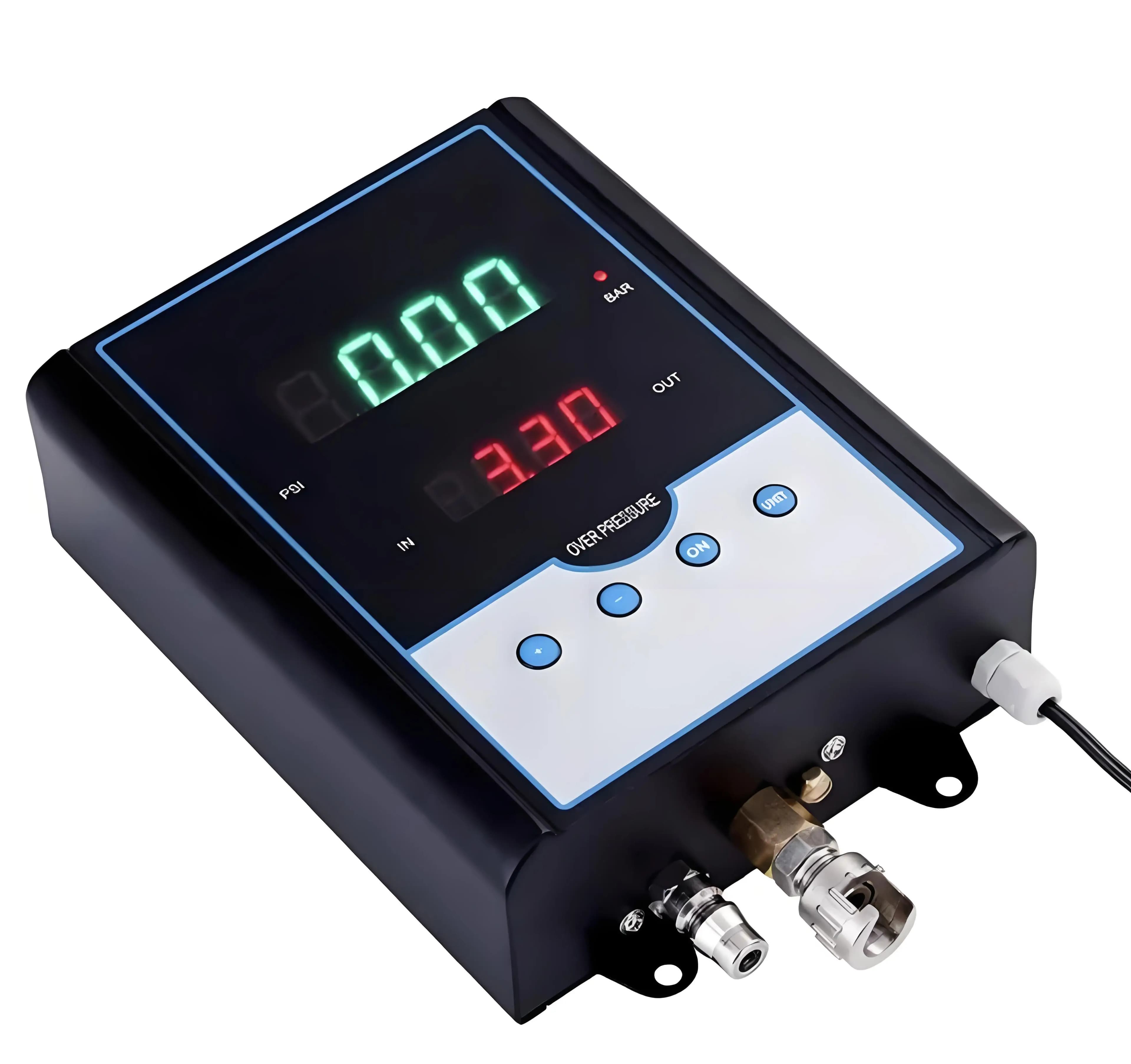 Gonfiatore Digitale Automatico da Parete di Alta Qualità 5~220 PSI, Macchina per Test Pneumatici Automobilistici in Metallo