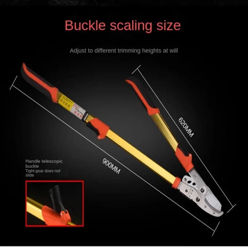 Hand pruning tools telescopic pruning shears thick pruning scissors for fruit trees scissors for strong branches