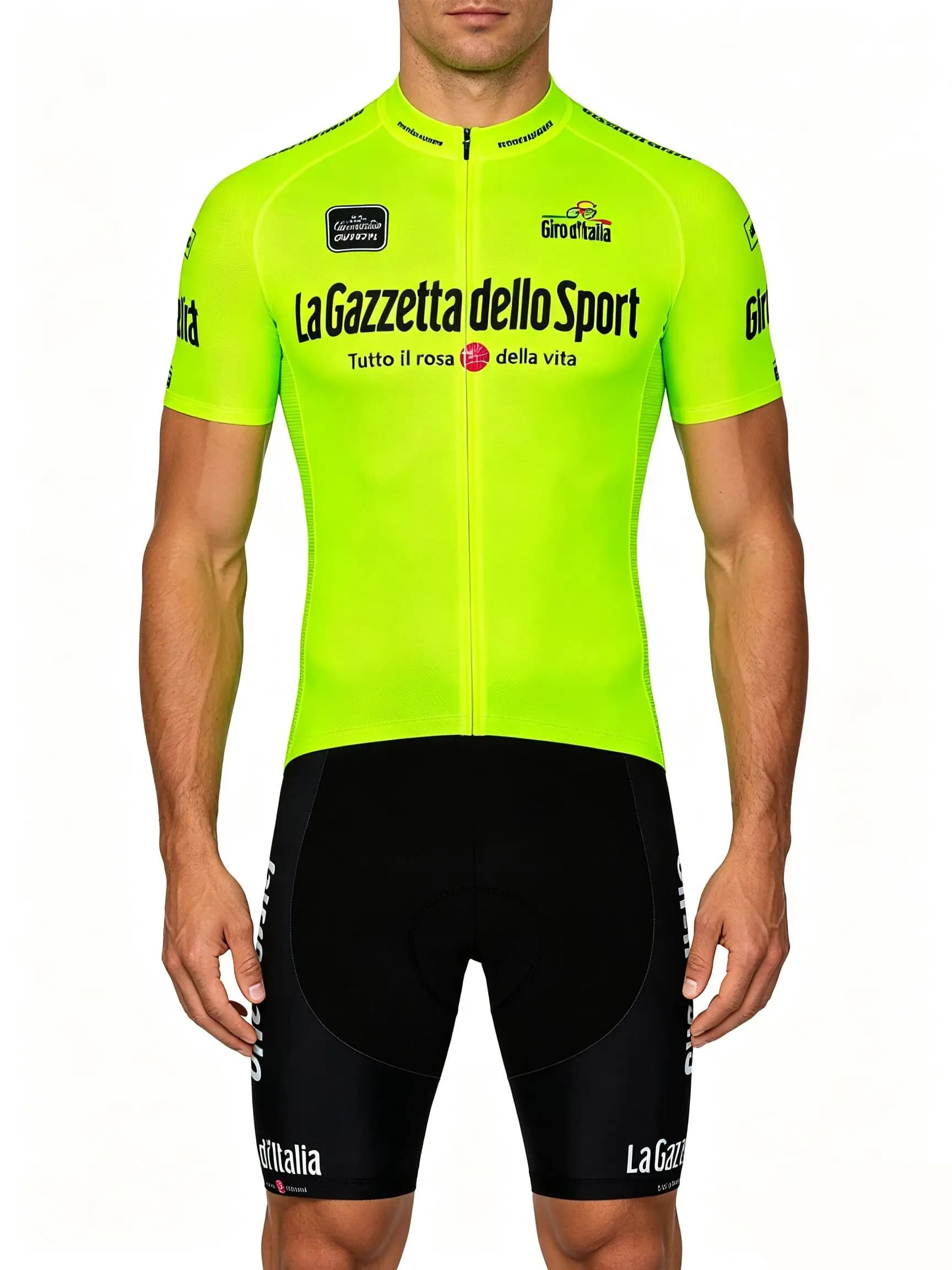 Tour De Italy D'ITALIA Cycling Jersey Sets Men's Bicycle Short Sleeve Cycling Clothing Bike Maillot Cycling Jersey Bib Shorts