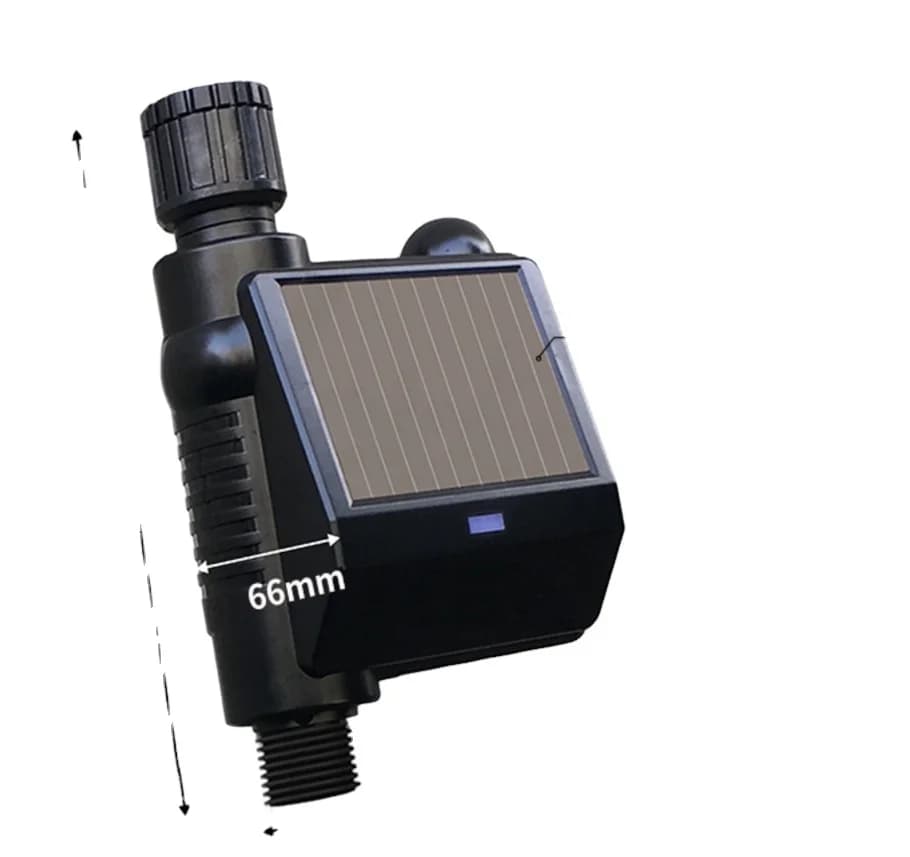 Smart Life App Control Garden Dual Pump Auto Watering Solar Charging Potted Plant Drip Irrigation Water Pump Timer System