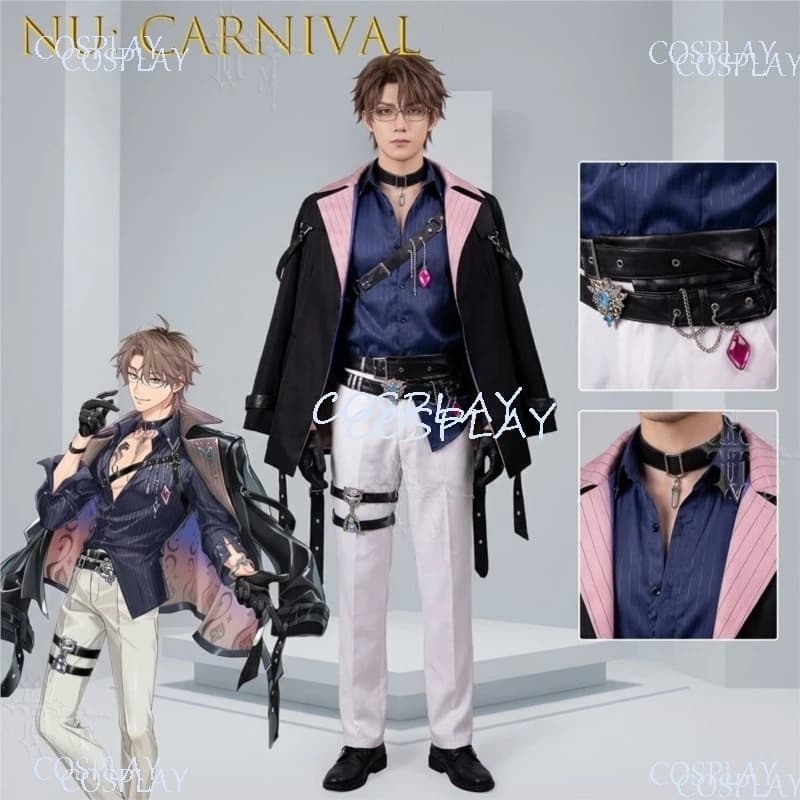 NU Carnival Style Cosplay Costume Convention Eiden Unruly Wanderer Complete Cos Outfit Holiday Photoshoot Wild Traveler Roleplay