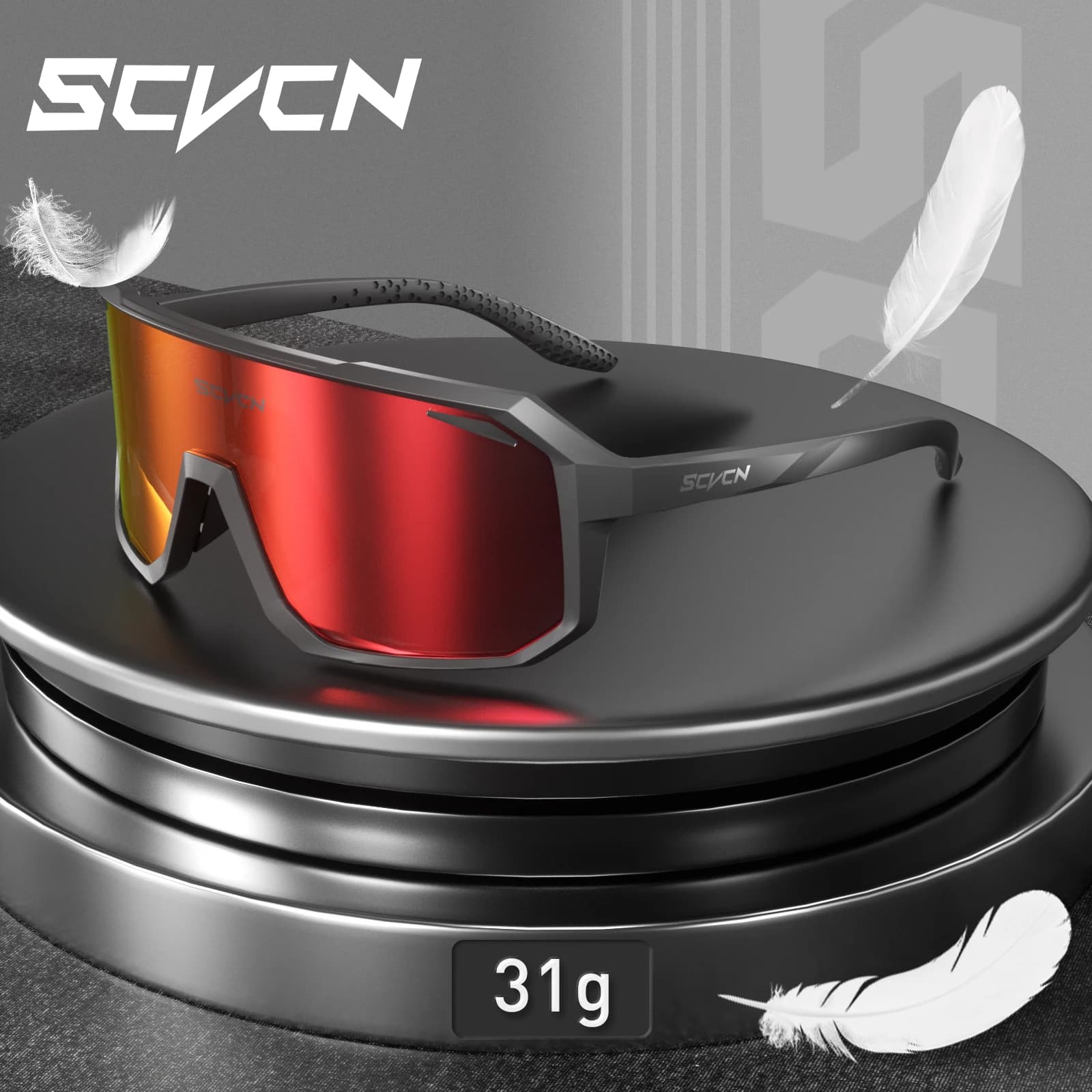 SCVCN Man Bicycle Cycling Sunglasses Woman MTB Road Bike Driving Glasses Outdoor Sports Running Glasses UV400 Trekking Glasses