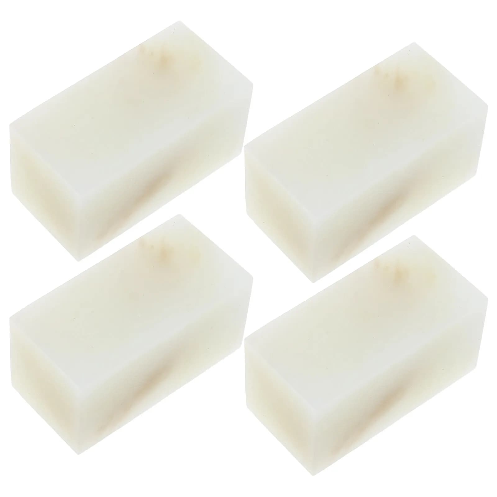 4Pcs Guangxi Dongshi Blank Stone Stamp Set Soft Carving Seal Material for Chinese Calligraphy Stamp DIY Name Seal Painting Art