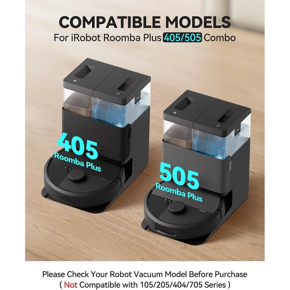 【A88X】For Irobot Roomba Plus 505/405 Combo Replacement Parts 8 Pieces Robot Vacuum Cleaner,Accessories Kit