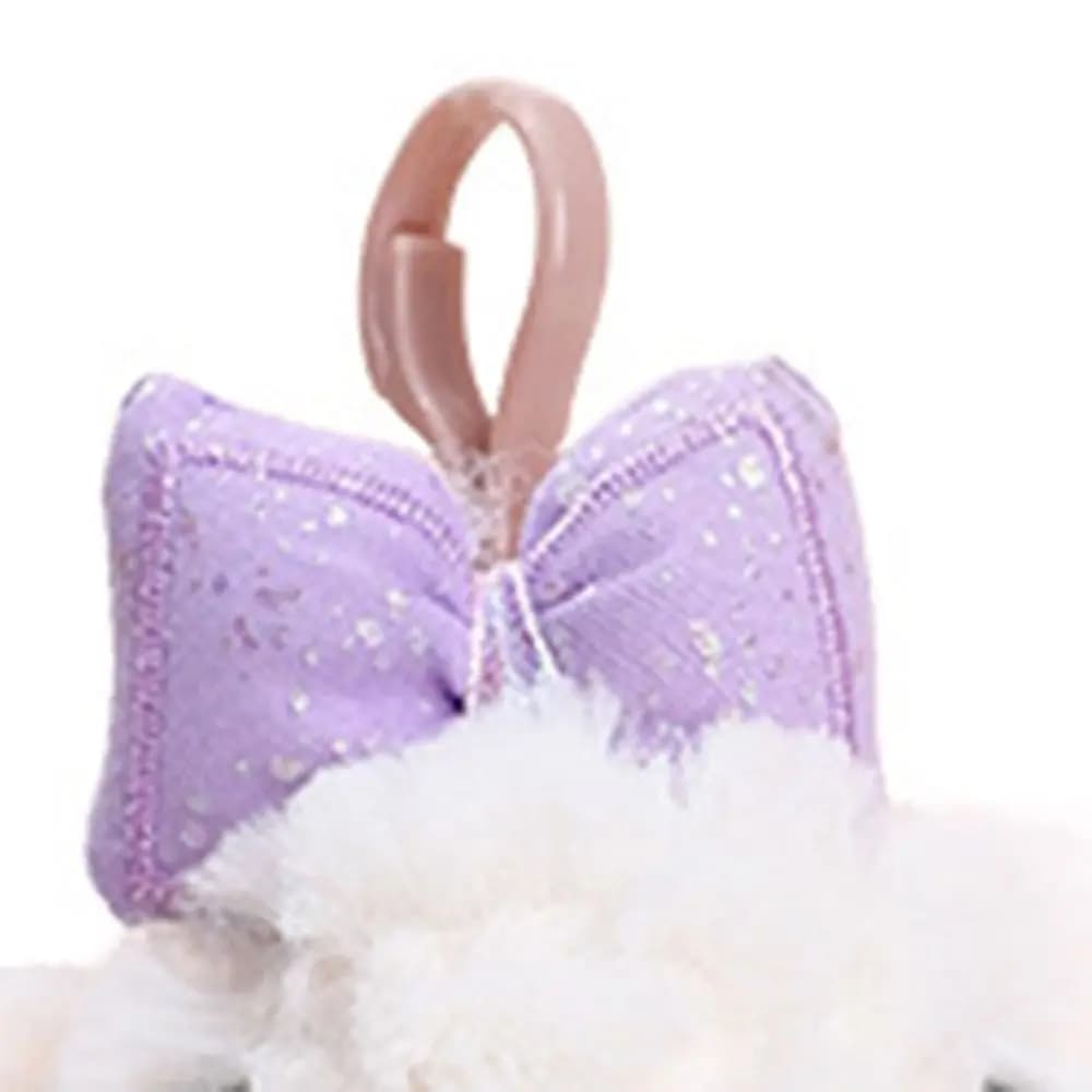 Creativo Coniglio Bambola Peluche Coniglio Portachiavi Peluche Farcito Bowknot Borsa Ciondolo Appeso Simpatico Cartone Animato Portachiavi Auto Regali