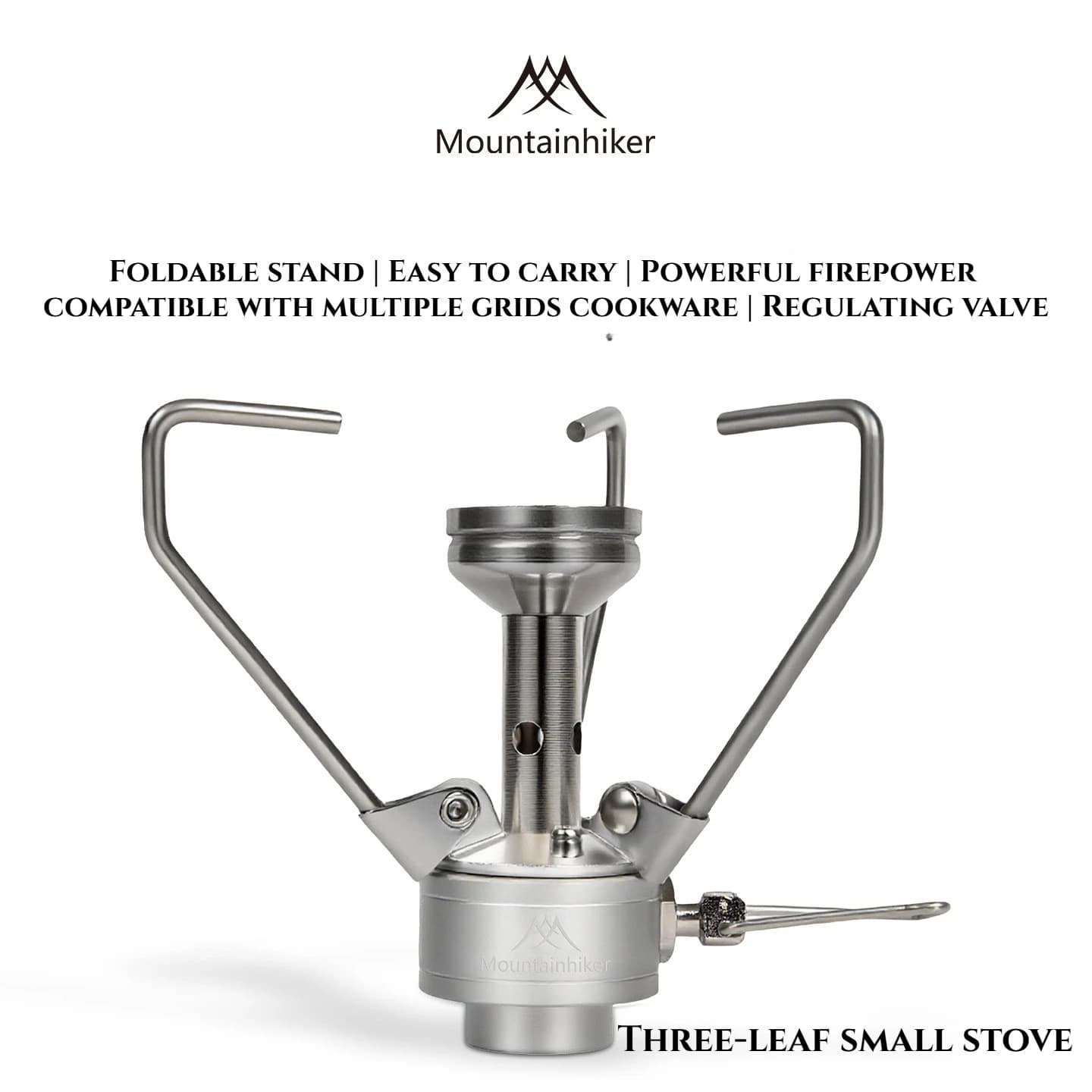 Fornello a Gas da Esterno Mini, Bruciatore a Gas da Campeggio 80g Ultraleggero Pieghevole e Separabile, Fornello da Picnic, Escursionismo, Cucina e Sopravvivenza 2800W