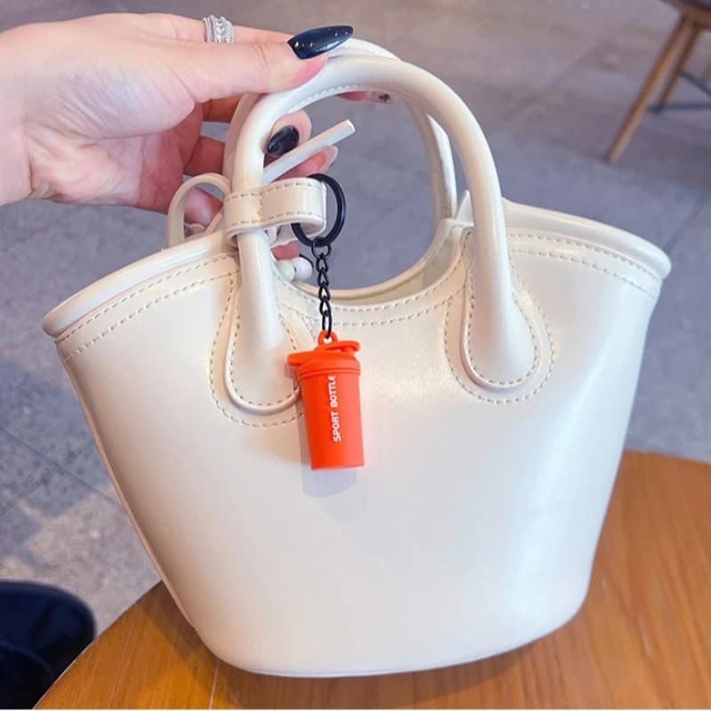 Portachiavi a Forma di Bilanciere, Mini Pesi a Tema Fitness per Uomini e Donne, 1 Pezzo, Accessori Creativi Sportivi per Chiavi e Cerniere, Design a Disco