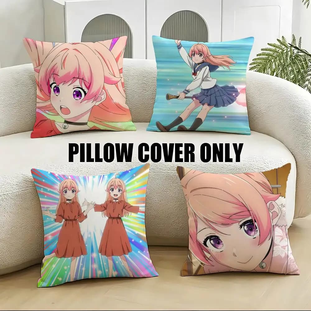 Fantasy W-Witch Watch2S Fodere per cuscini 4 pezzi in morbido peluche 40x40 45x45 per divano e camera da letto