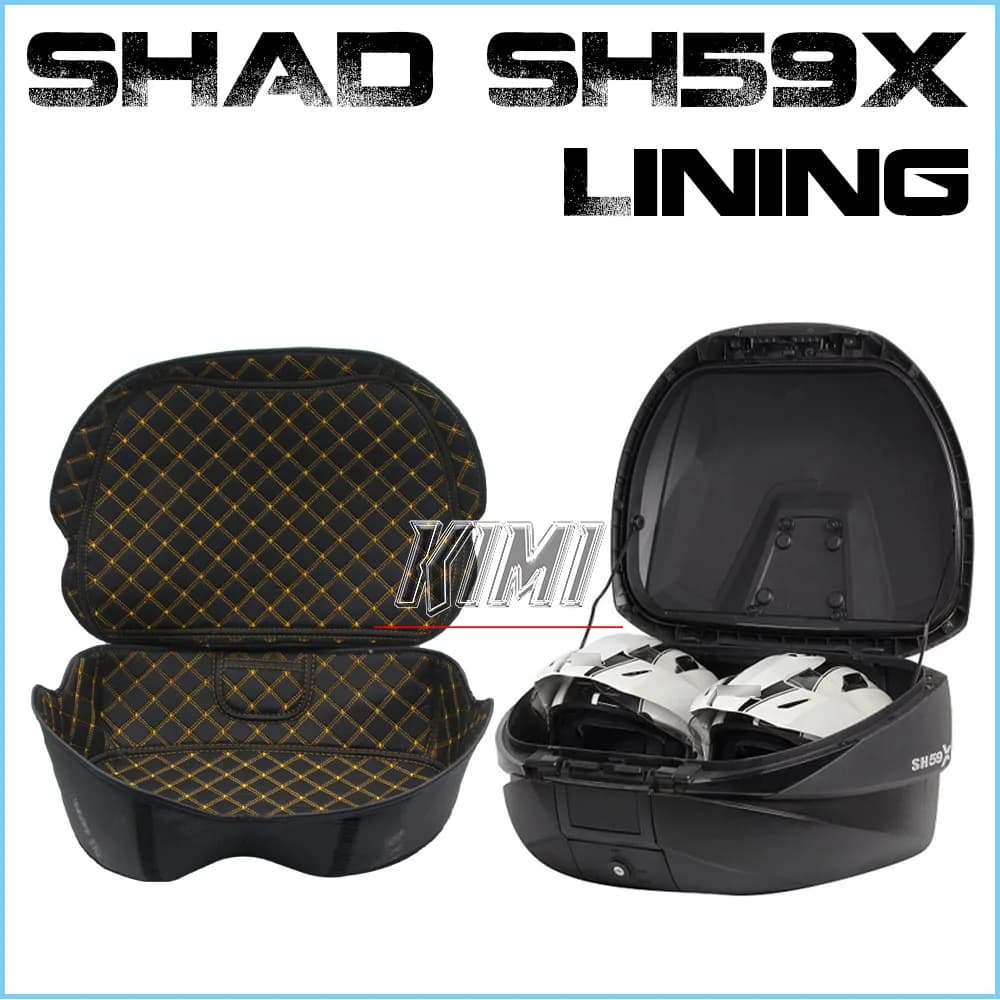 Motorcycle Rear Trunk Case Liner Luggage Box Inner Rear Tail Seat Case Bag Lining Pad Accessories For SHAD SH59X SH 59X SH59 X