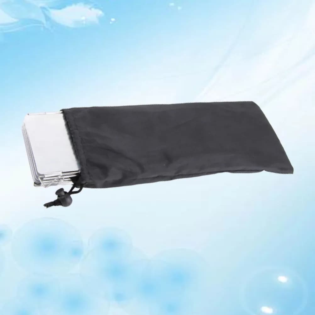 Foldable outdoor screen in aluminium alloy, 9 pieces, for barbecue, picnic, hiking, fishing, portable and space saving