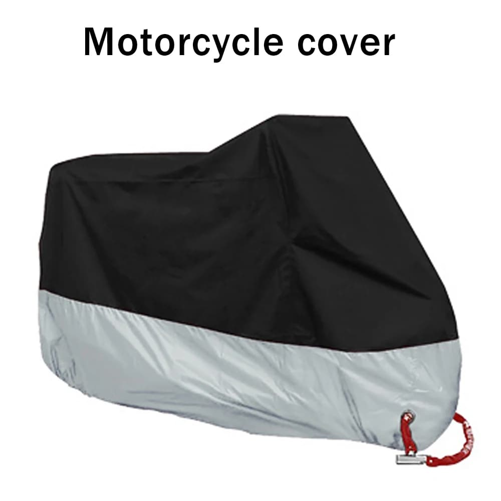 Coprimoto, giacca da moto argentata, resistente al sole, alla pioggia e alla polvere, utilizzabile in tutte le stagioni