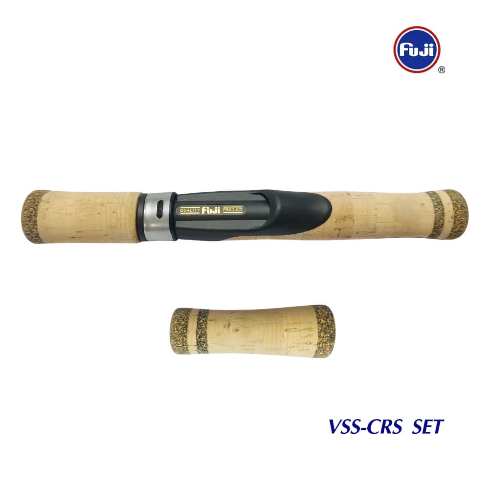 3A Quality pure cork Handle Split Combined Fuji VSS Reel Seat 3A pure Cork Handle end closed for Spinning Fishing Rods