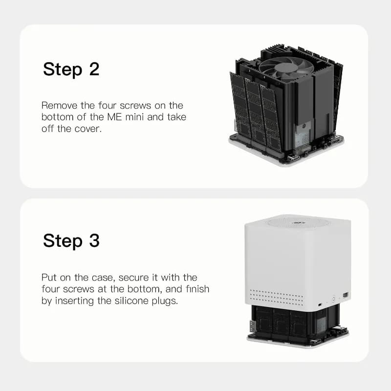 Dispositivo di Archiviazione Domestica NAS N150 con LPDDR5, RJ45 e Slot M.2 SSD
