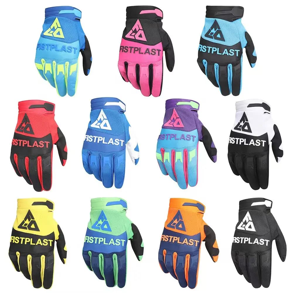 11 collour per fope motocross Alpinismo primavera Autumn elastic non-slip thin shooting touch screen multifunctional gloves