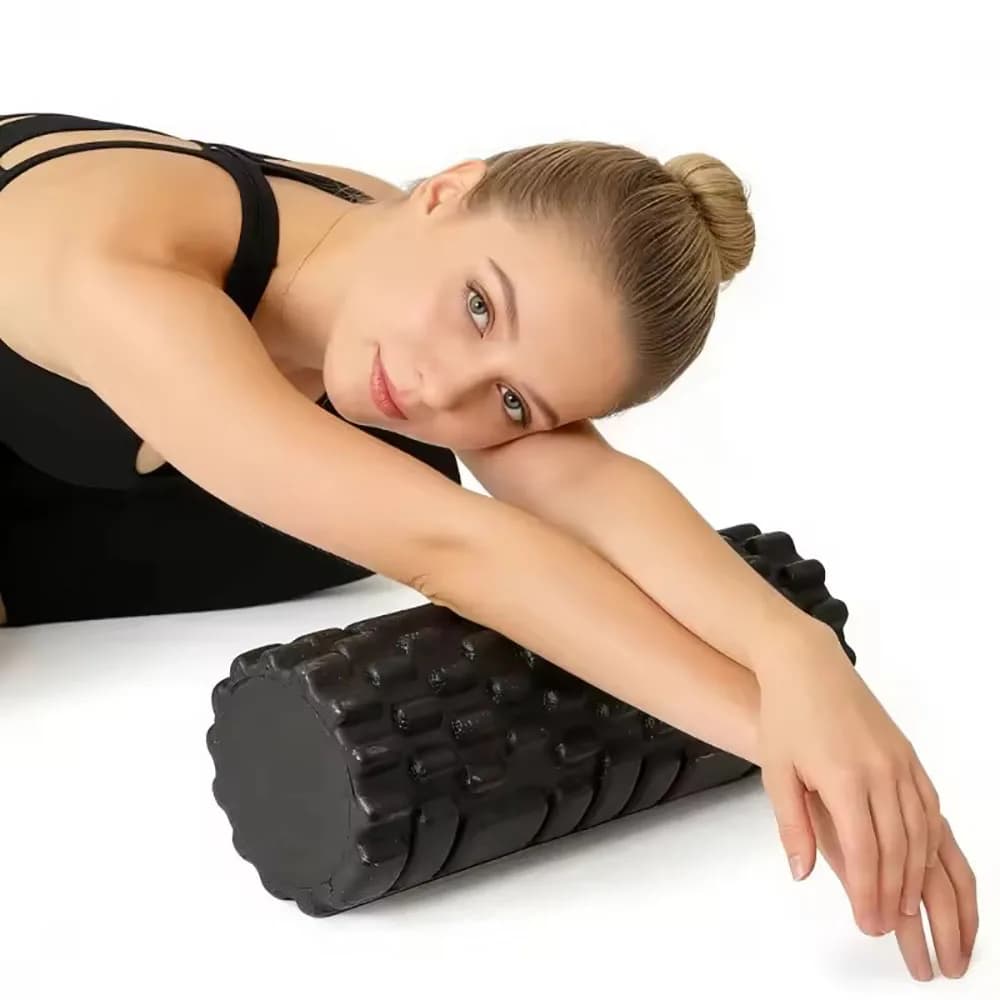 33cm High Density Foam Roller for Muscle Recovery/Massage, Durable Fitness Tool for Yoga and Massage